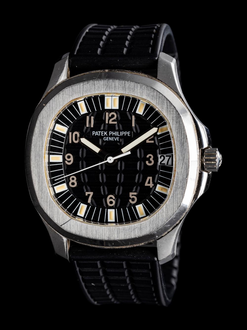 PATEK PHILIPPE, REF. 5065 STAINLESS STEEL JUMBO 'AQUANAUT' WATCH