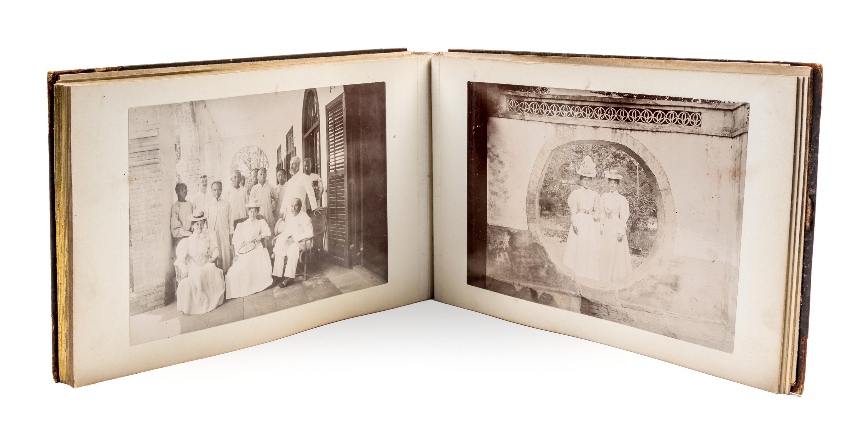 (ASIAN) Archive, including photos, manuscripts, and reports, from 19th-century American engineer in China, Charles Davis Jameson