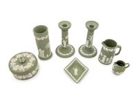 Seven Wedgwood Jasperware Articles