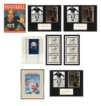 Collection One of Personal Items from Chicago Bears and Notre Dame Legend George Connor