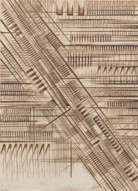 Arnoldo Pomodoro, (Italian, b. 1926), Sette lettere, 1977 (group of 7)