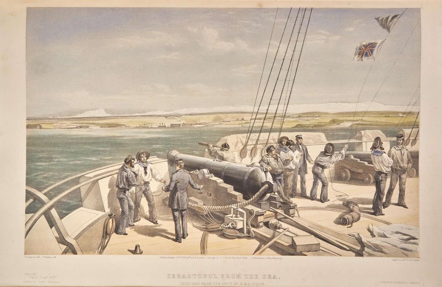 [Color-Plate Books] Simpson, William: The Seat of War in the East