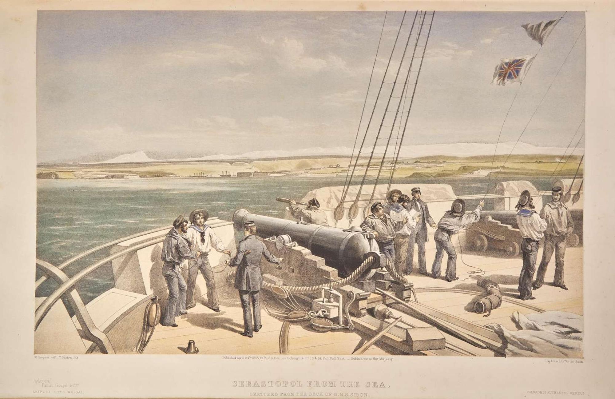 [Color-Plate Books] Simpson, William: The Seat of War in the East