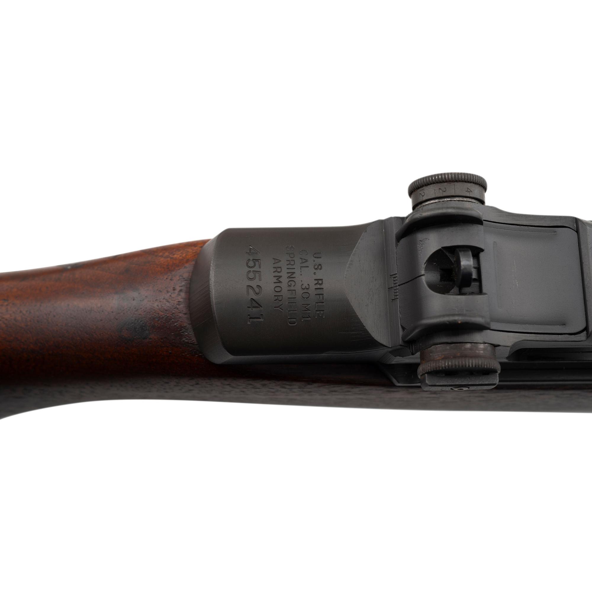 **Rebuilt Springfield Armory M1 Garand Rifle with Locking Bar Sight, Un-Cut Op Rod and 1942 Dated Barrel