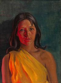 Portrait of an Indian Woman