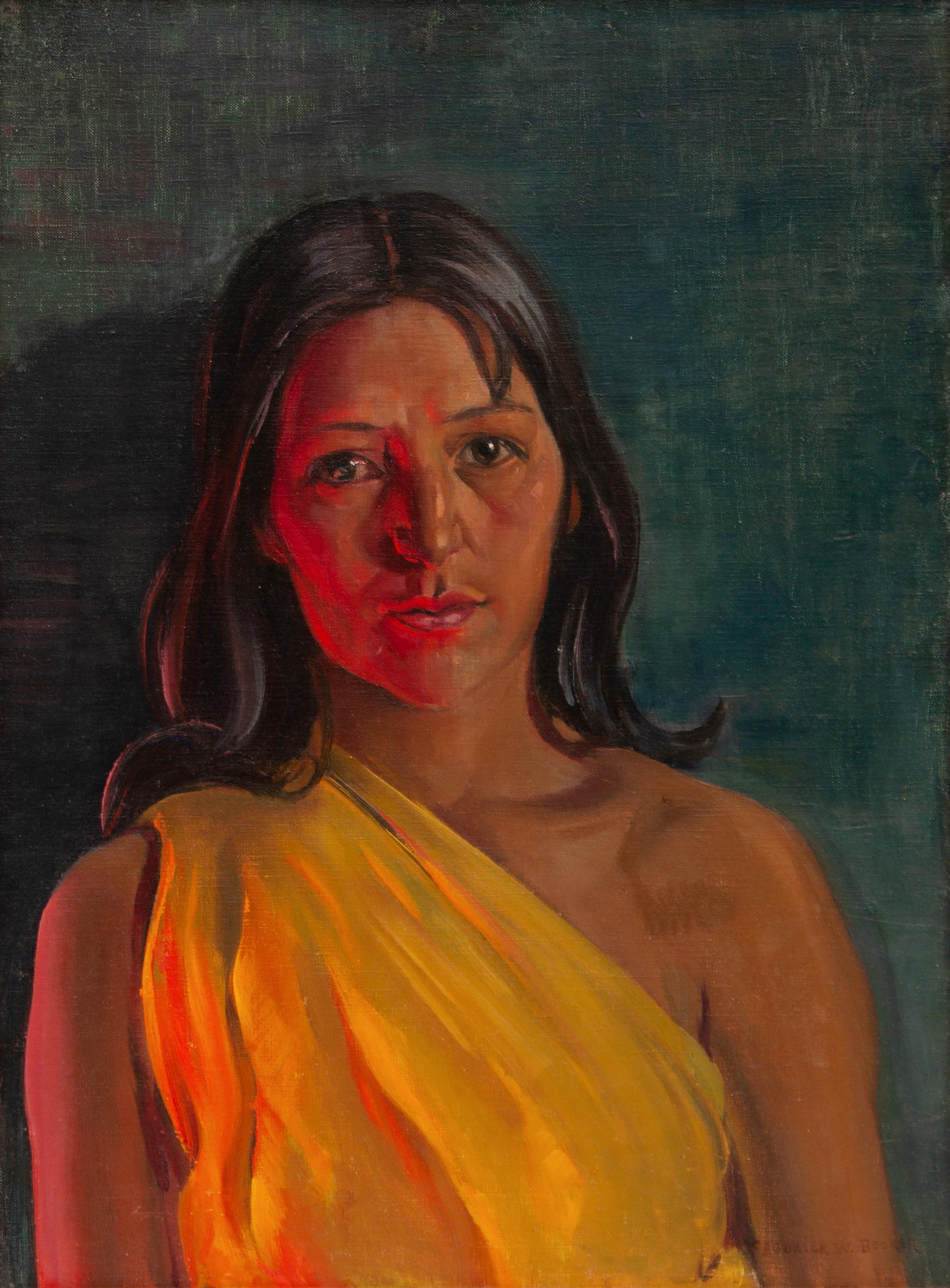 Portrait of an Indian Woman