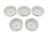 Six Chinese Famille Rose Porcelain Articles