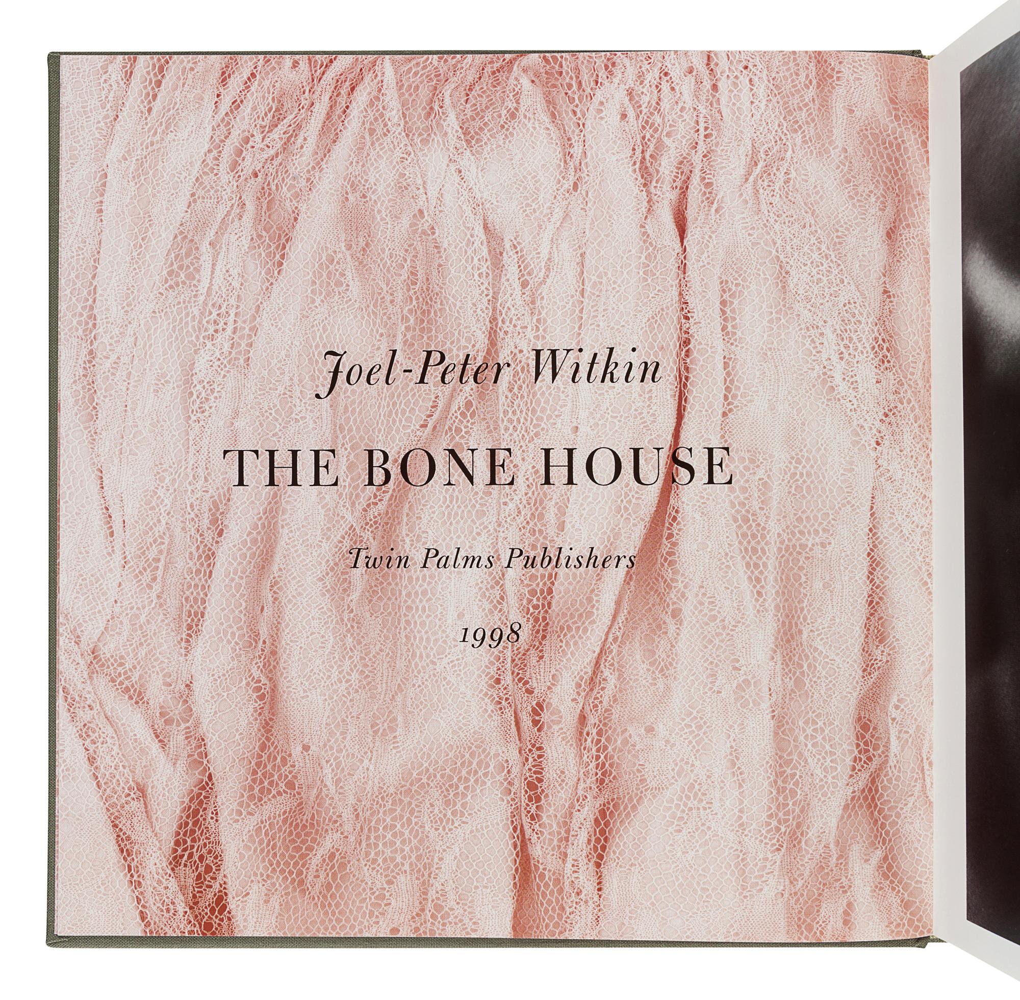 WITKIN, Joel-Peter (b. 1939). The Bone House. Santa Fe, NM: Twin Palms Publishers, 1998.