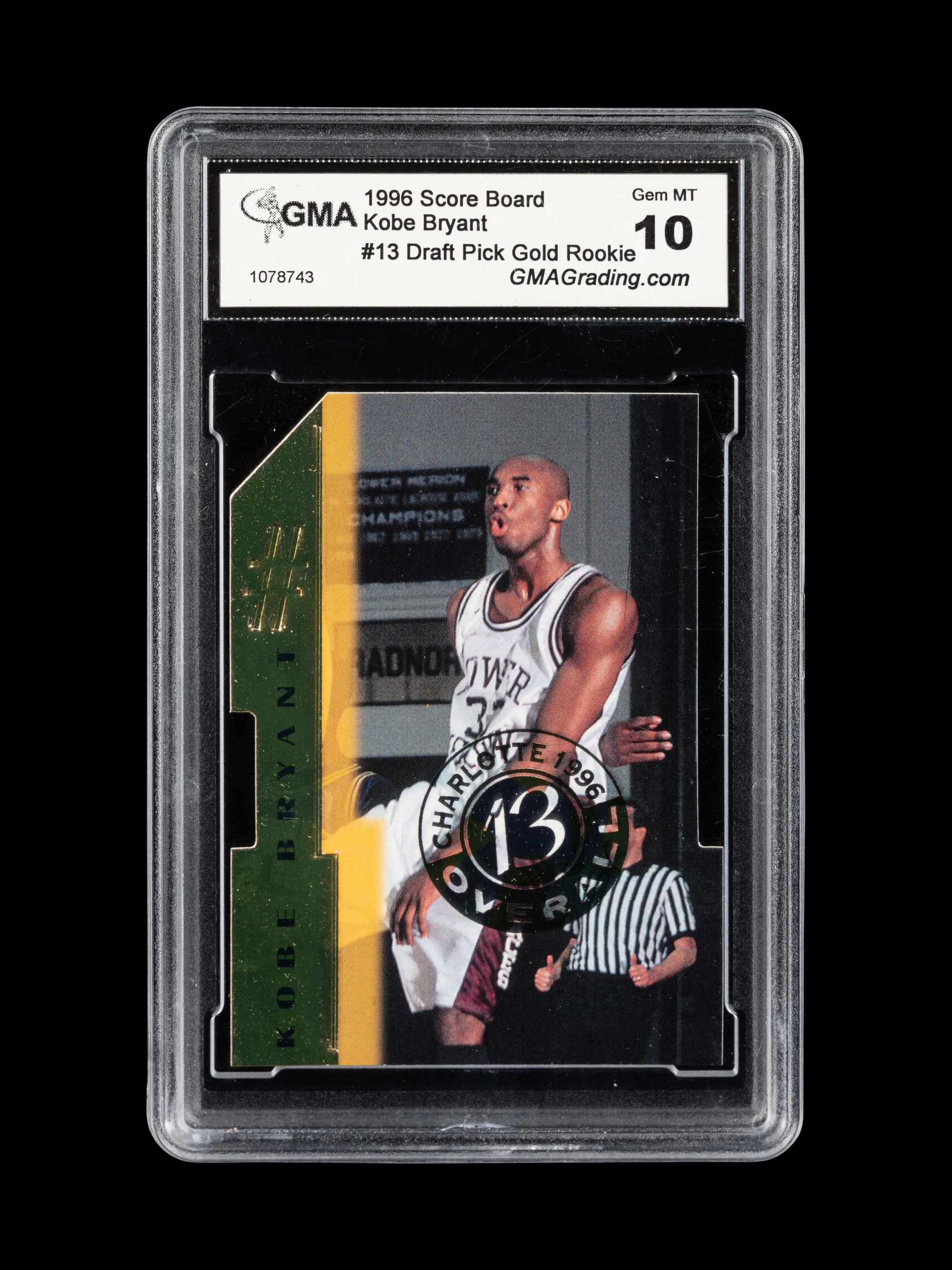 A Group of 1996-97 Score Board Kobe Bryant Rookie Basketball Cards,