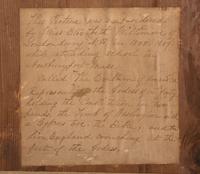 A Schoolgirl's Silkwork Embroidered Picture of 'The Emblem of America,' Wrought by Elisabeth Miltimore
