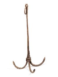 An Iron Boat Anchor