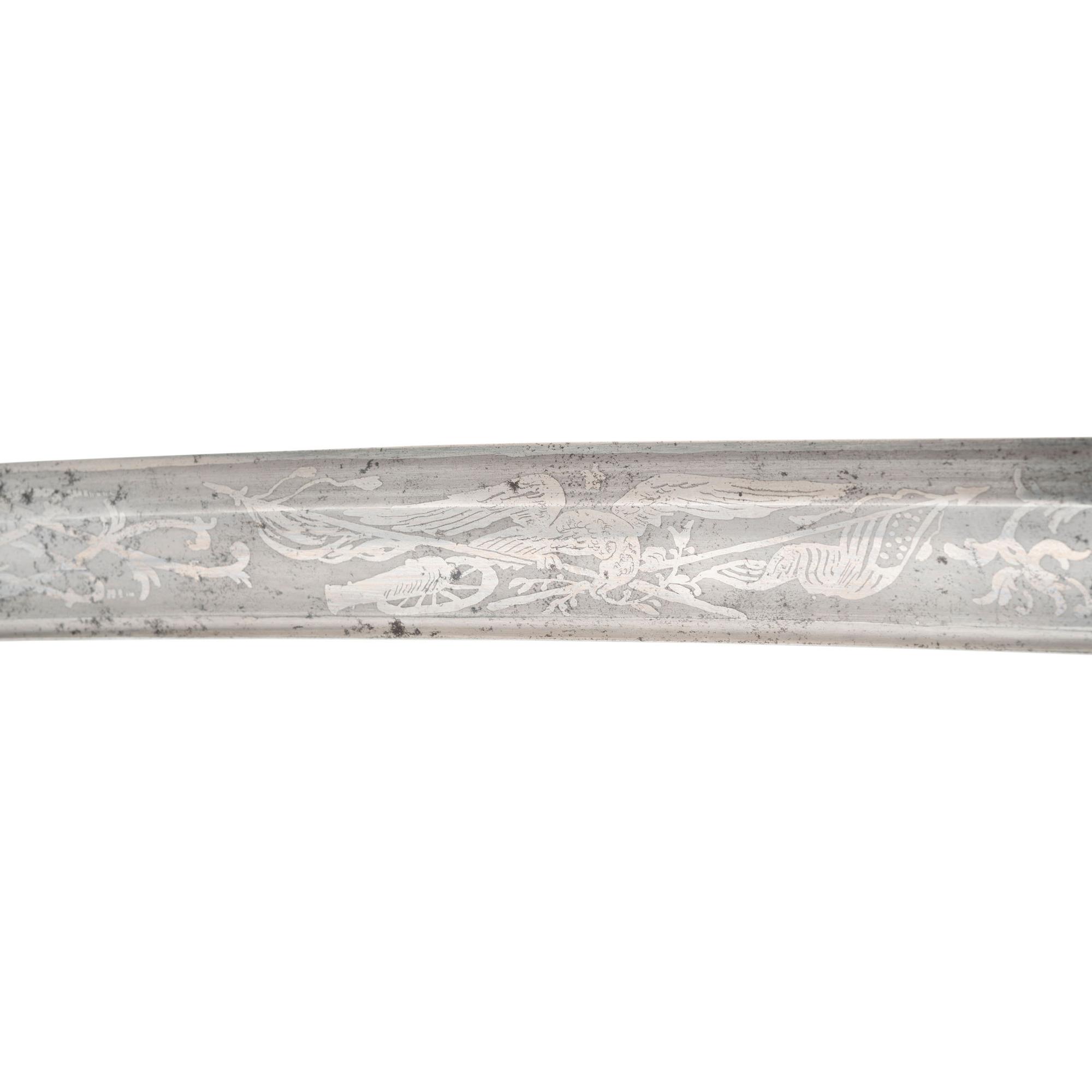 Published Tomes, Son & Melvain Field Grade Cavalry Officers' Sword Presented to Lt. Col. S.M. Fuller - 4th Maine Infantry