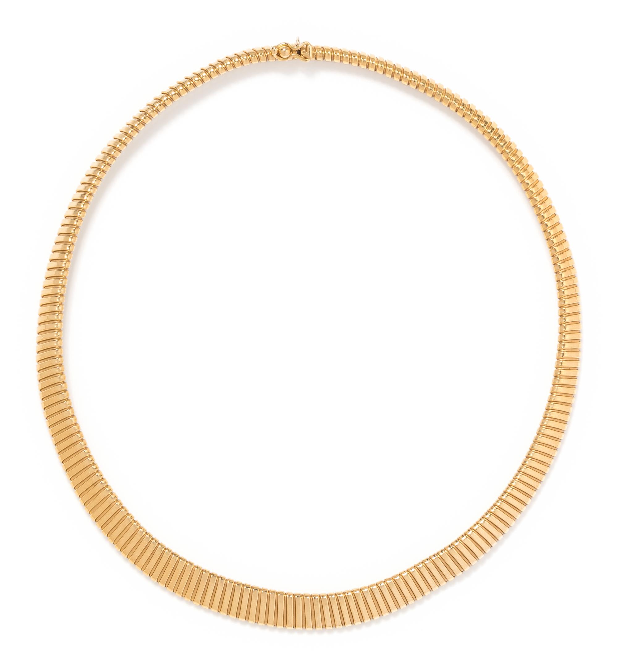 YELLOW GOLD NECKLACE