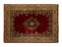 A Mahal Wool Rug — 20th Century