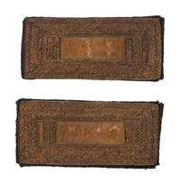 Civil War extra quality first lieutenant of cavalry shoulder straps.