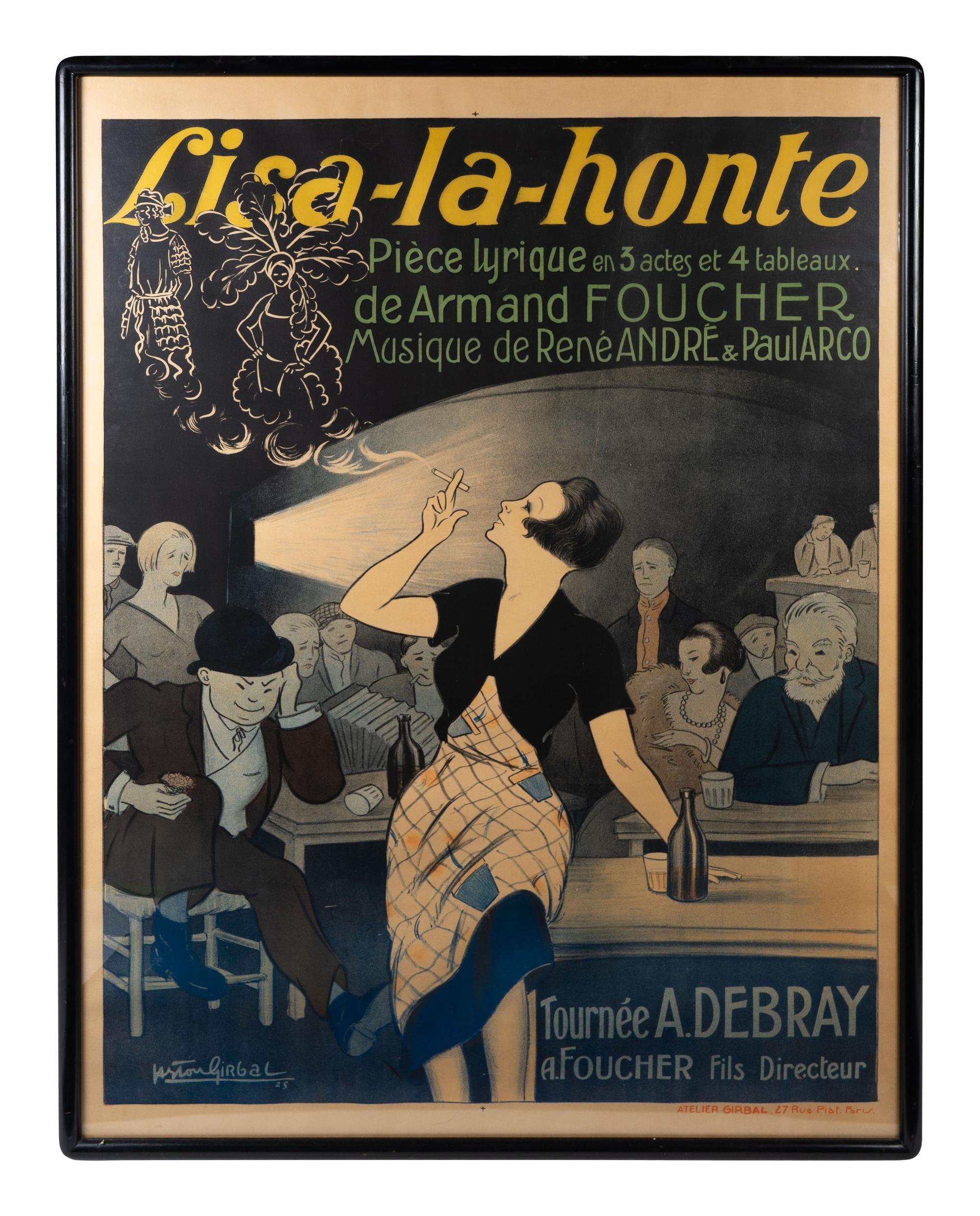 Lisa-la-honte, 1925