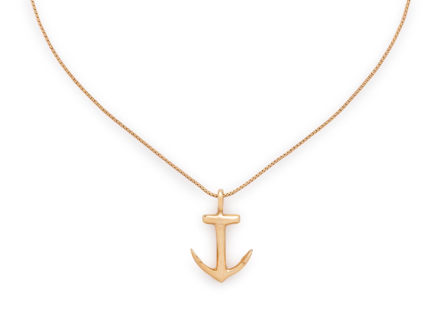 COLLECTION OF YELLOW GOLD PENDANT/NECKLACES