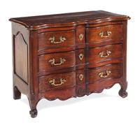 A Louis XV Oak Commode Height 34 x width 42 1/2 x depth 20 inches. — 18TH CENTURY
