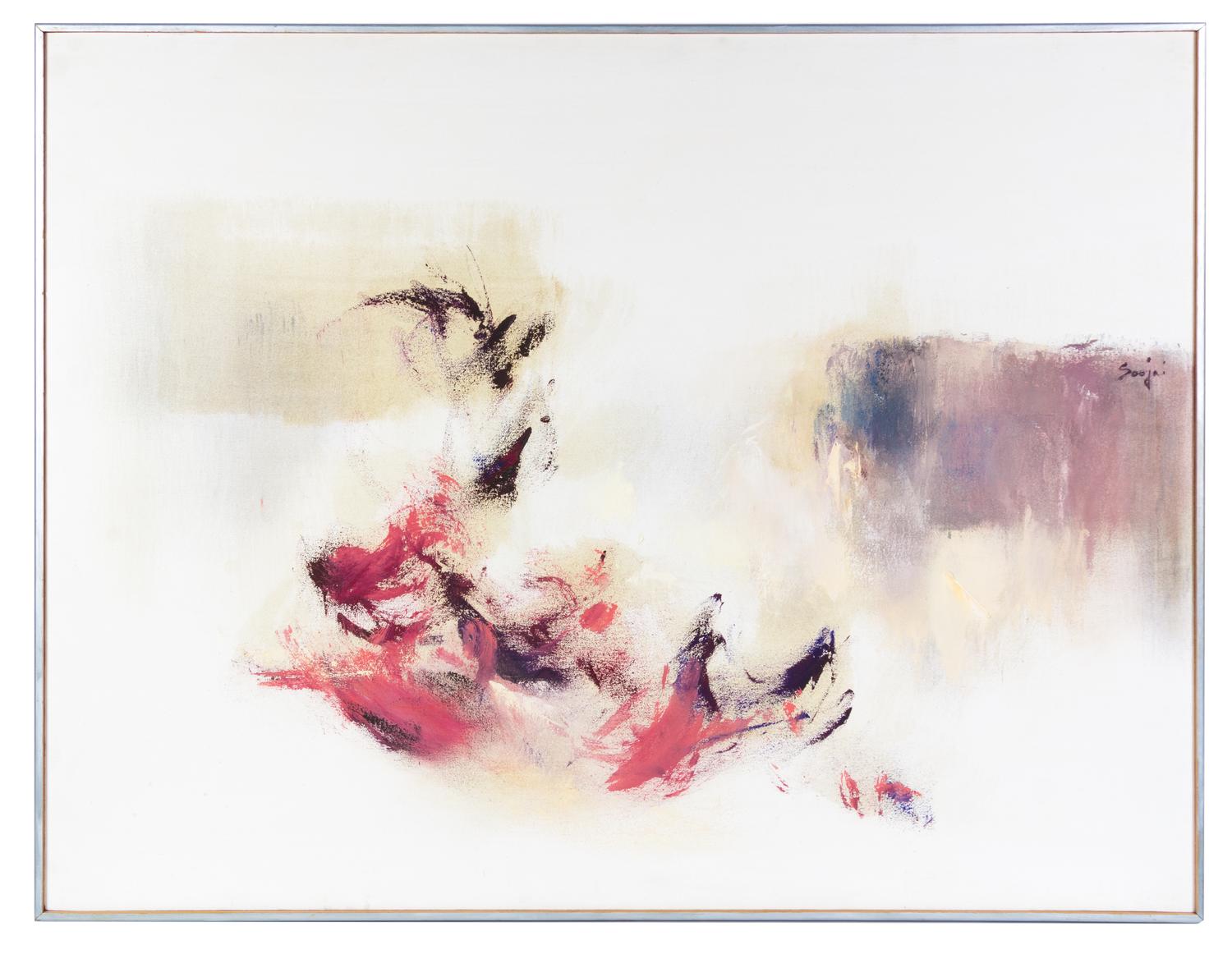 Soojai Lee, (Korean, b. 1933), Untitled (Abstract), 1972