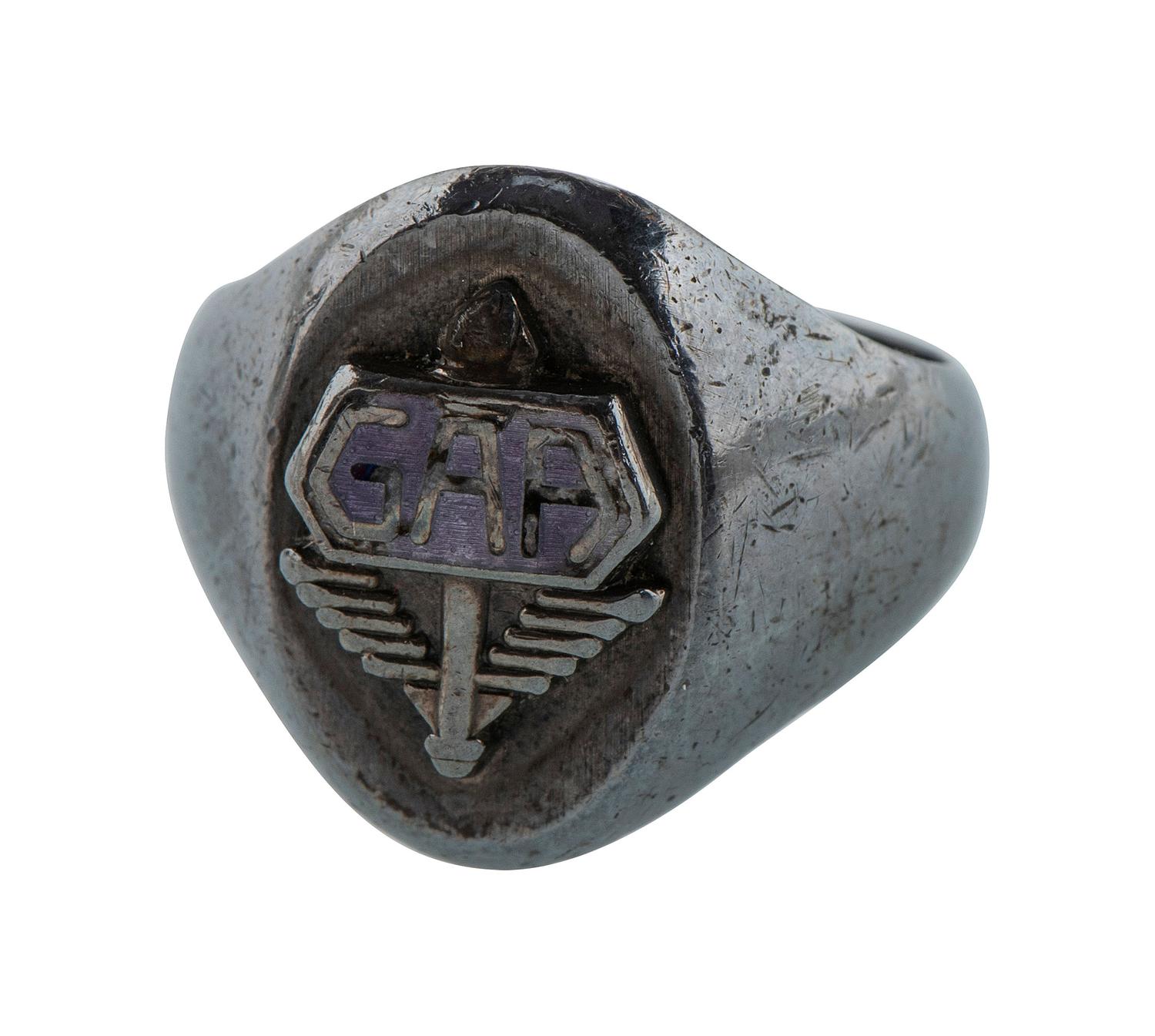 [CIVIL WAR - GRAND ARMY OF THE REPUBLIC] A large group of GAR ribbons and rare GAR ring, including: