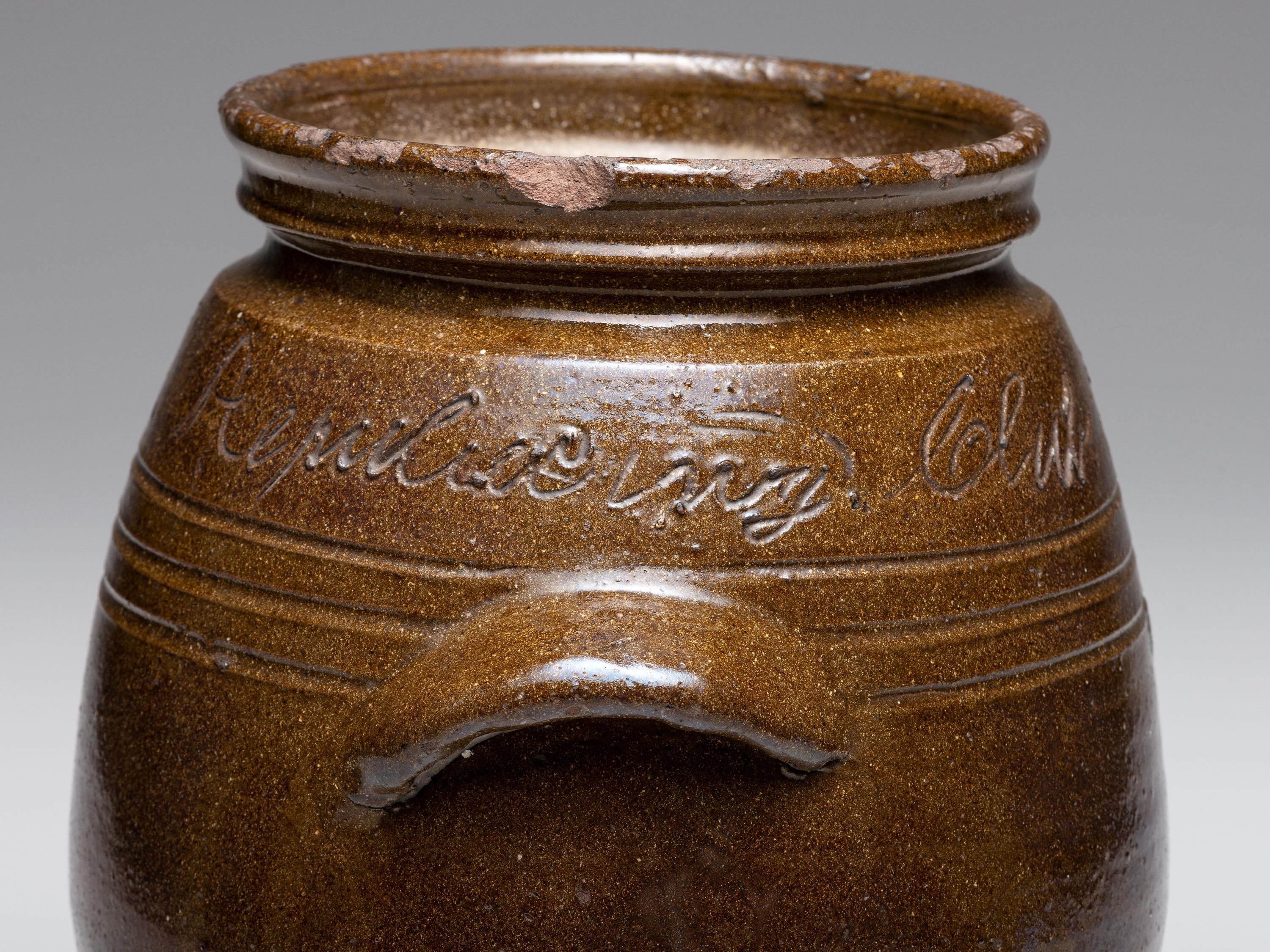 A Rare North or South Carolina “Colored Republicing Club” Stoneware Cooler