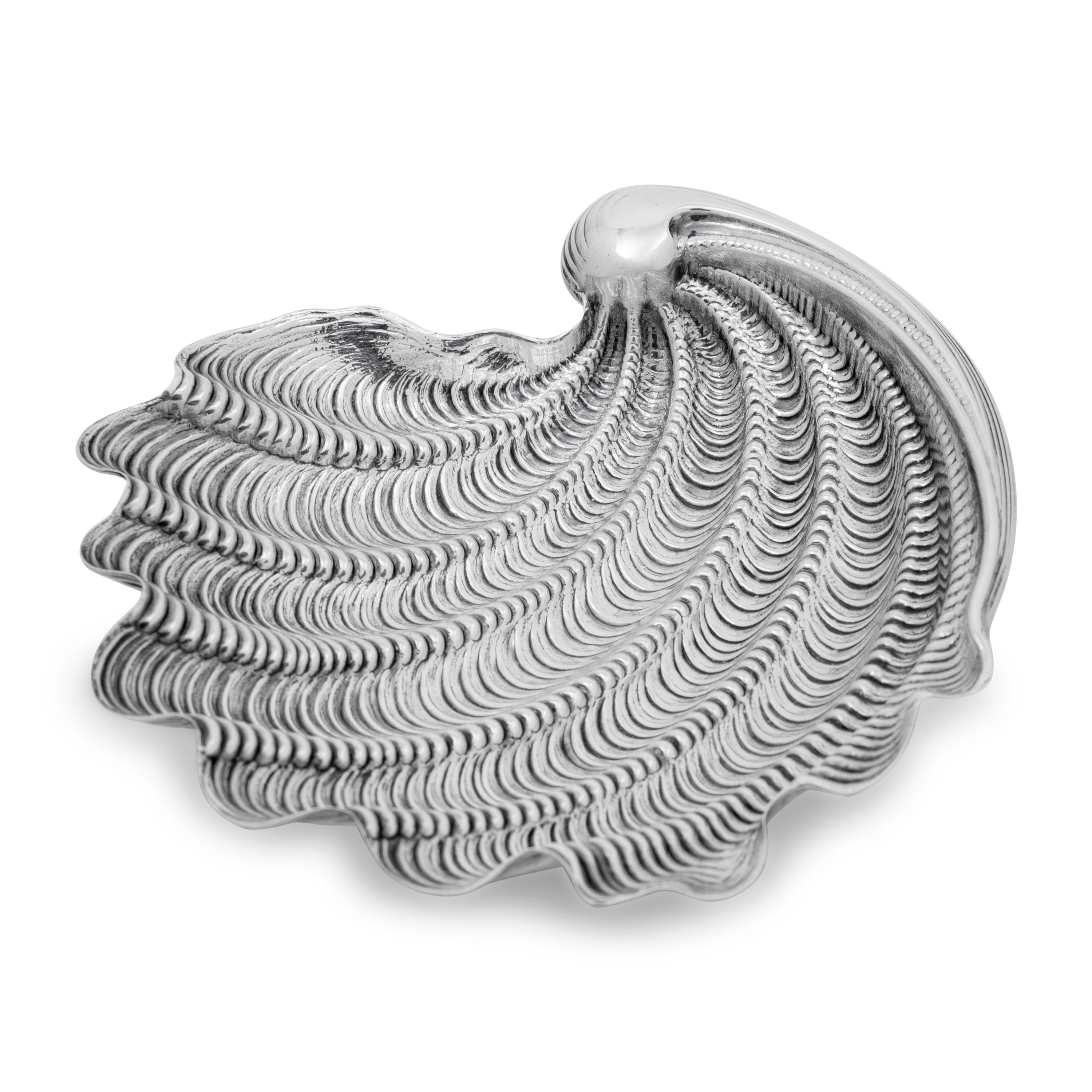 A Buccellati Silver Shell Form Dish