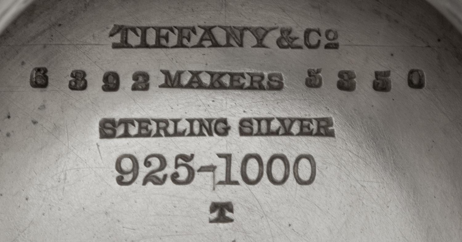 Two Tiffany and Co. Silver Table Articles