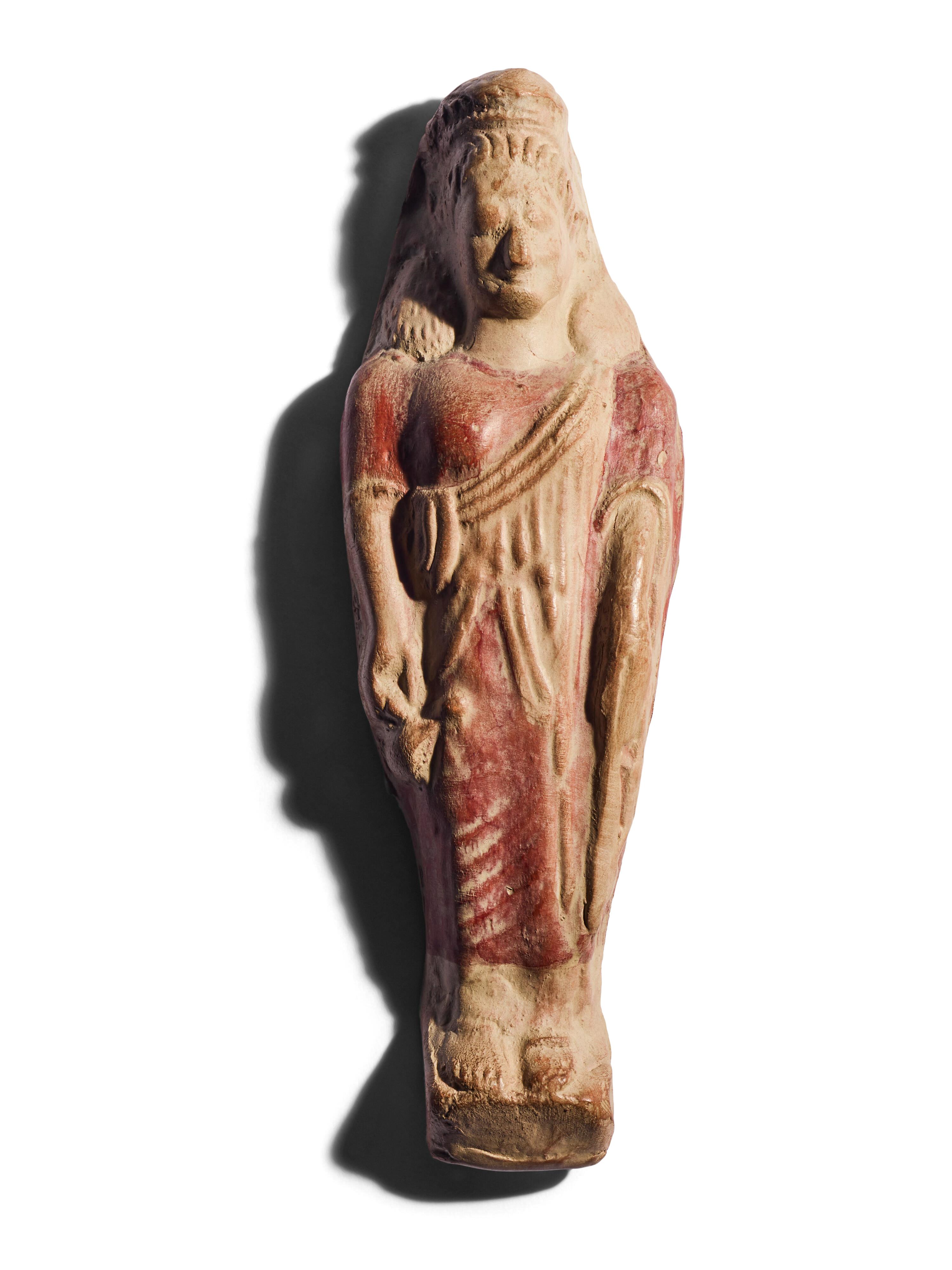 A Greek-Style Terracotta Figure