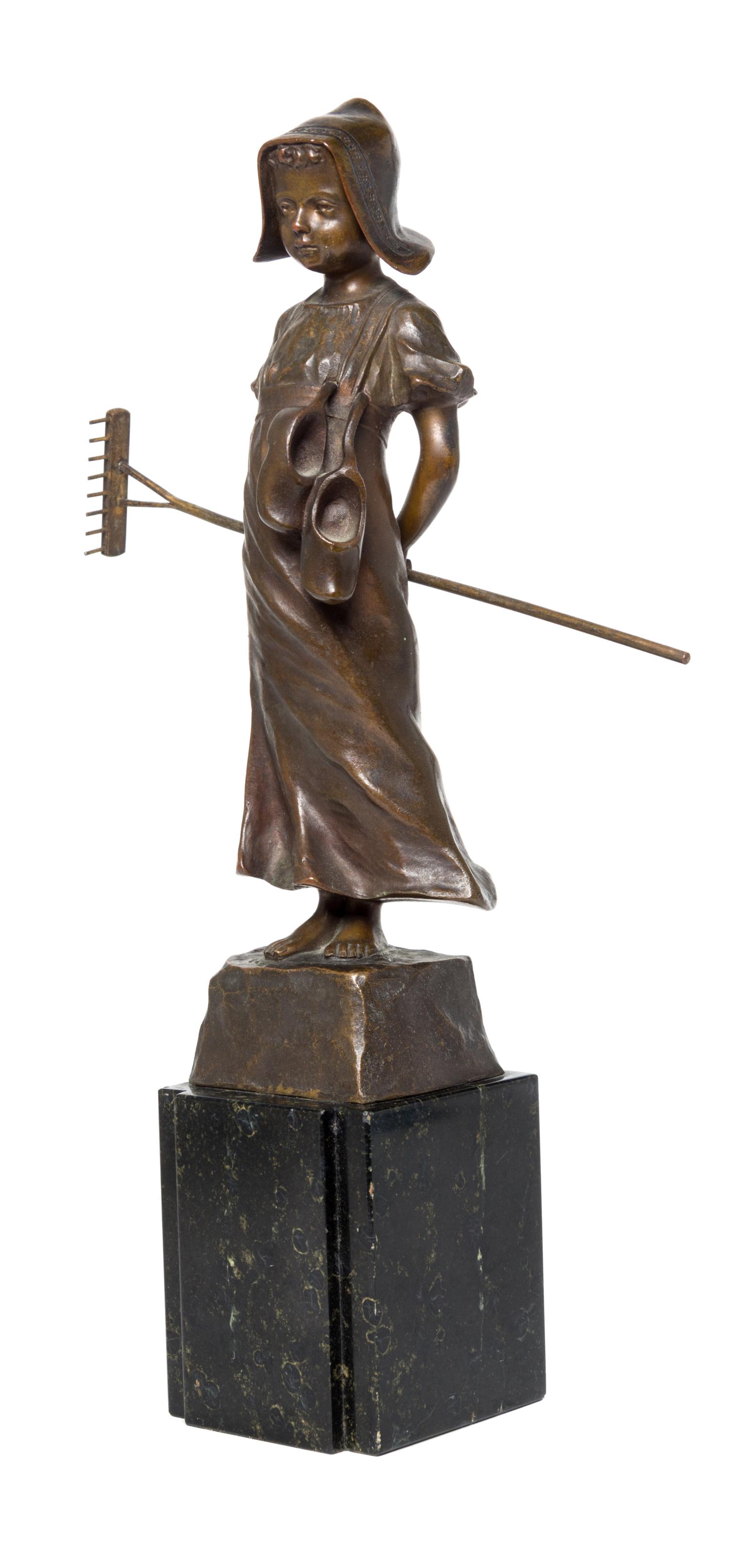 A Continental Bronze Figure Height 9 inches. — EARLY 20TH CENTURY