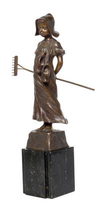 A Continental Bronze Figure Height 9 inches. — EARLY 20TH CENTURY