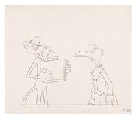 Pink Panther. Pink Panther with a Briefcase, ca 1990s.