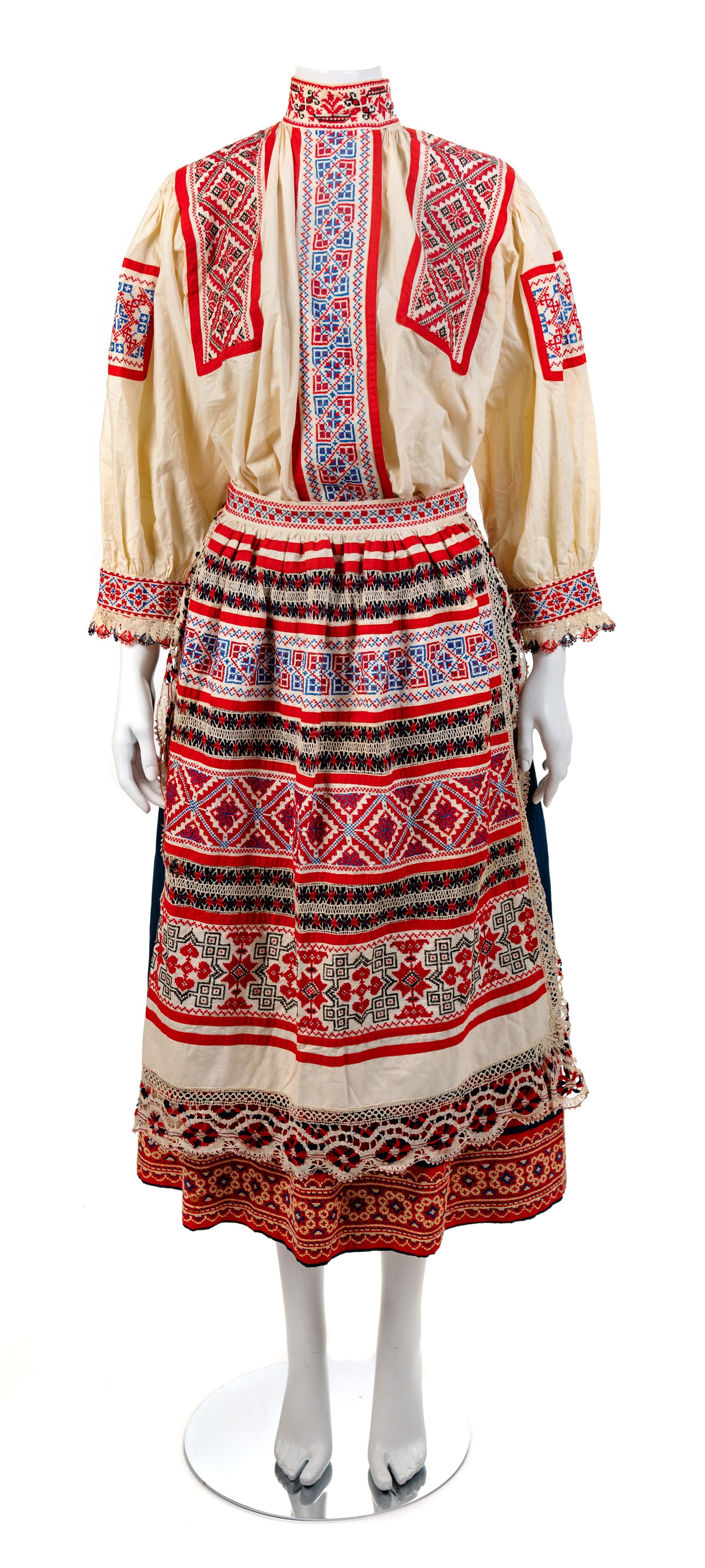 European Folk Dress Ensemble, 1930-60s