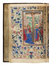 MASTER OF THE VRAI CHRONICQUE D’ÉSCOCE [MARIE VRELANT?] (active Bruges, c. 1464-1484) Book of Hours, in Latin, illuminated manuscript on parchment [Southern Netherlands, Bruges, c. 1467]