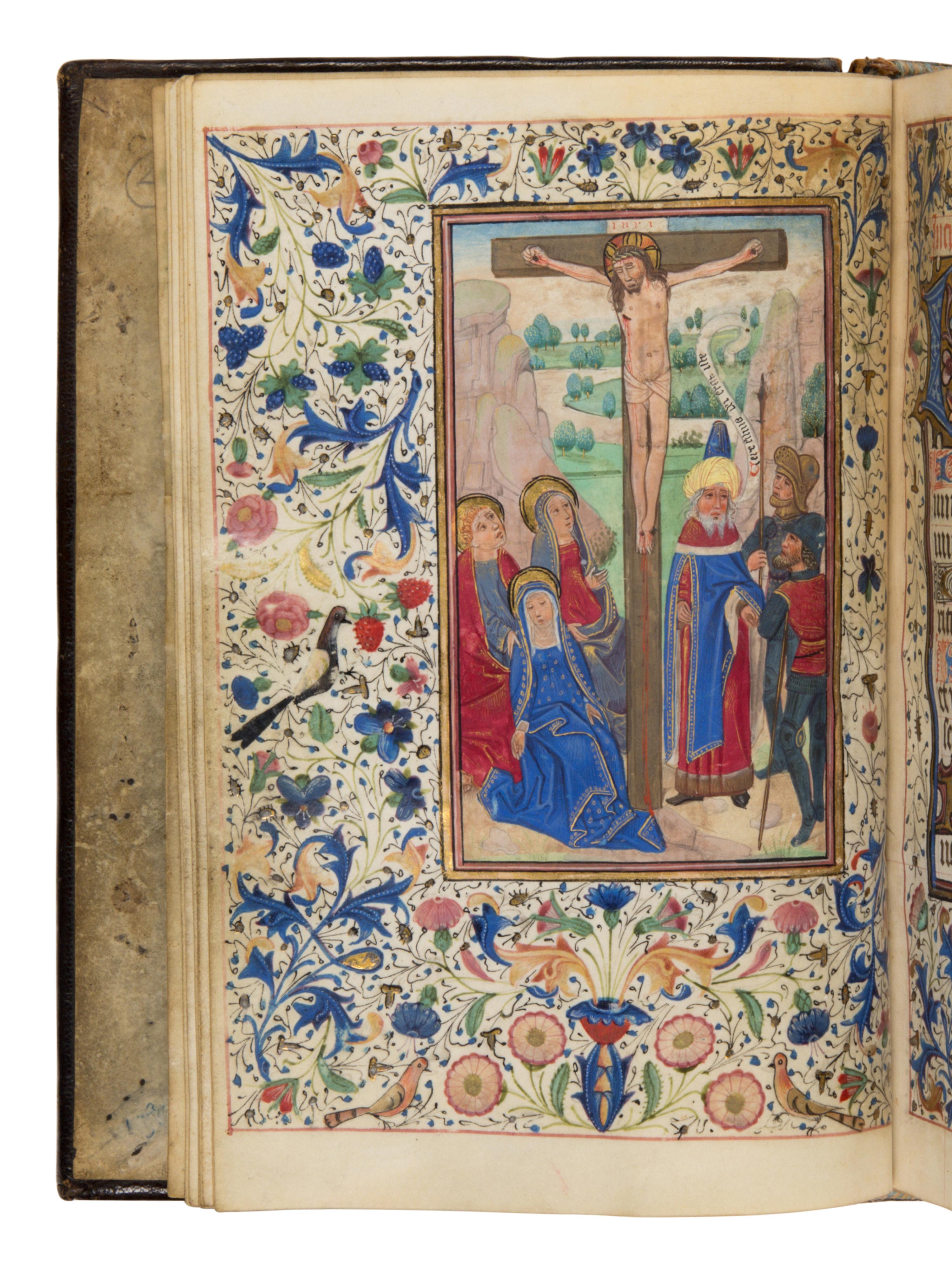 MASTER OF THE VRAI CHRONICQUE D’ÉSCOCE [MARIE VRELANT?] (active Bruges, c. 1464-1484) Book of Hours, in Latin, illuminated manuscript on parchment [Southern Netherlands, Bruges, c. 1467]