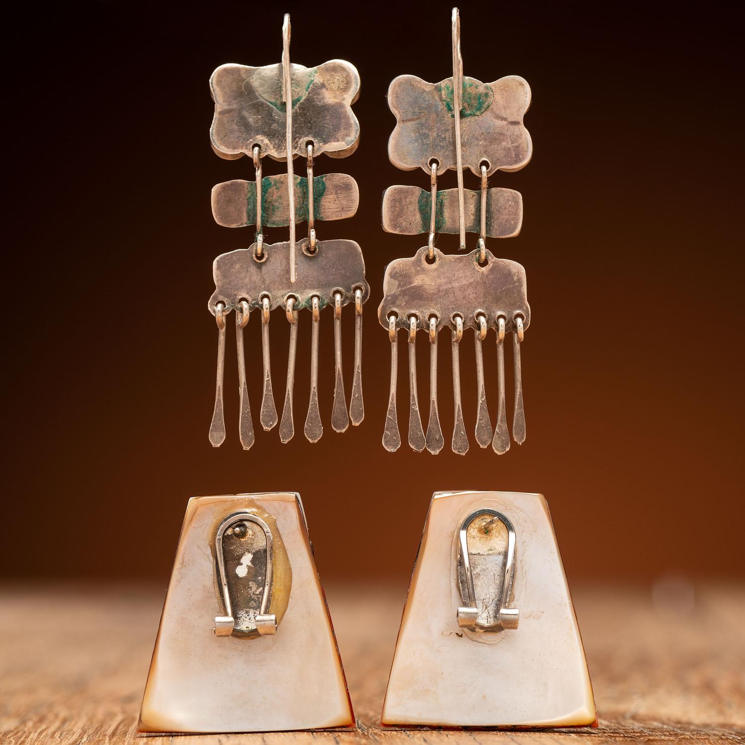 Zuni and Pueblo Earrings