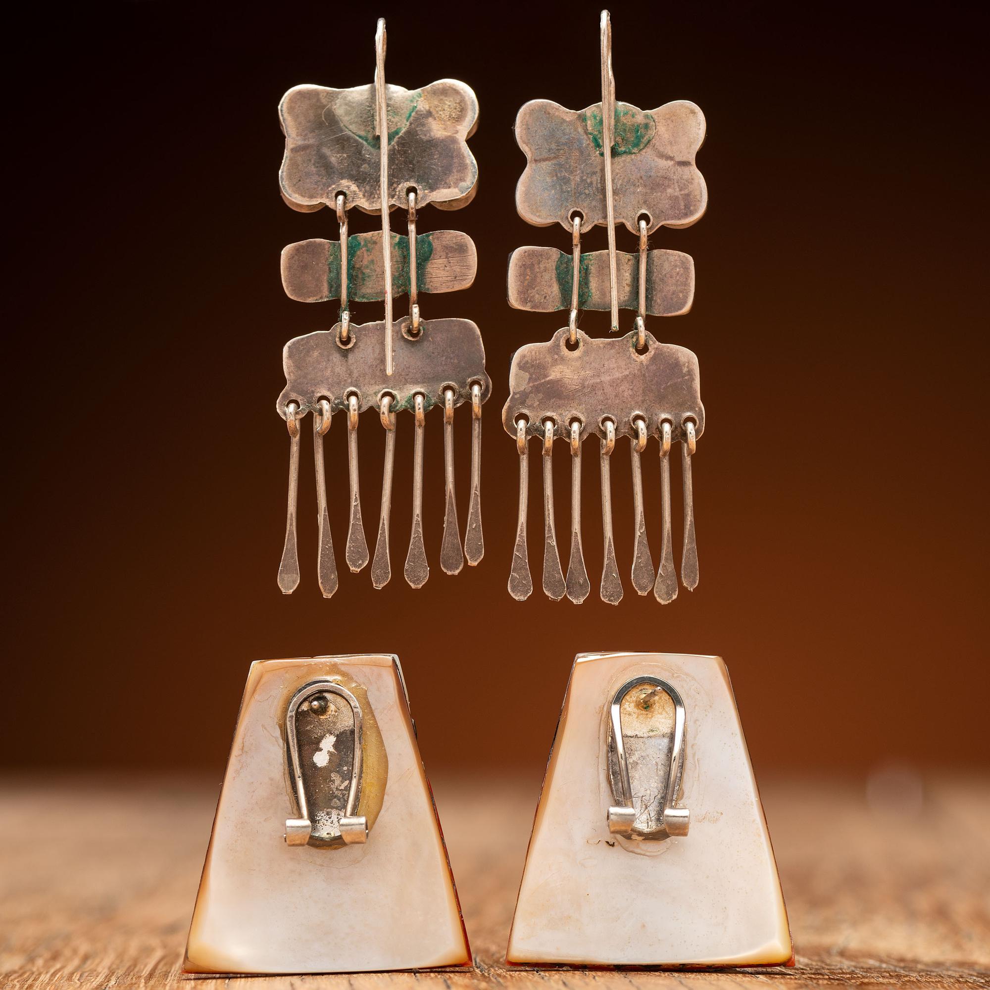 Zuni and Pueblo Earrings