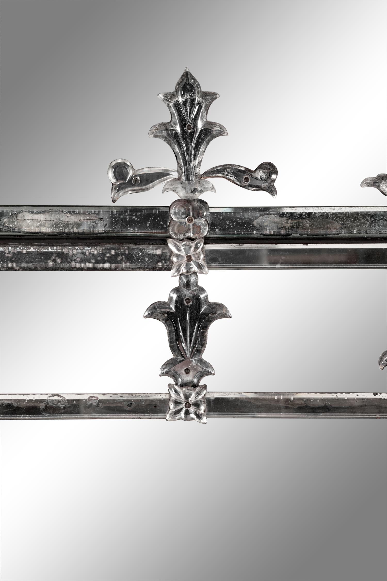 A Venetian Glass Mirror