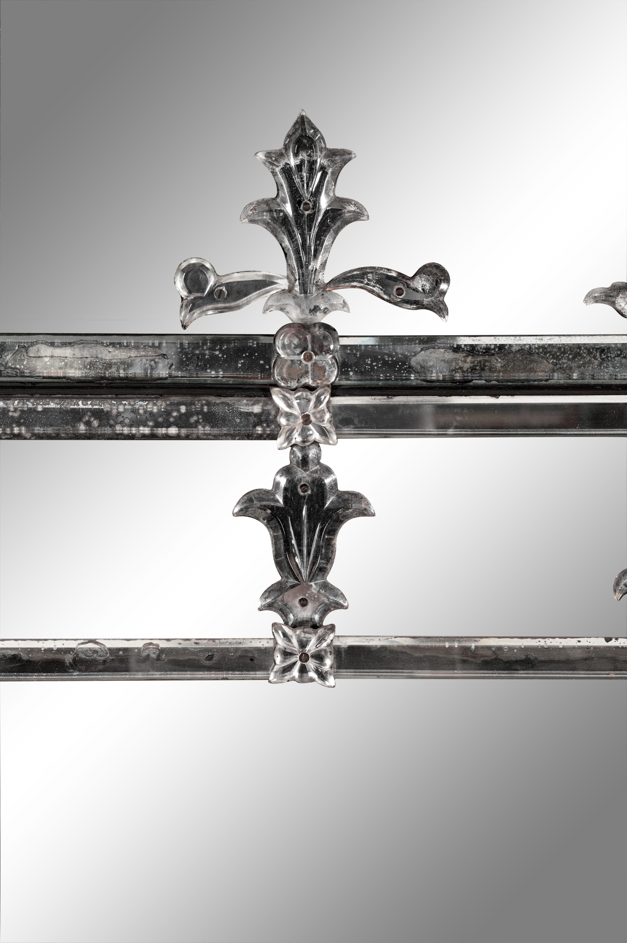 A Venetian Glass Mirror