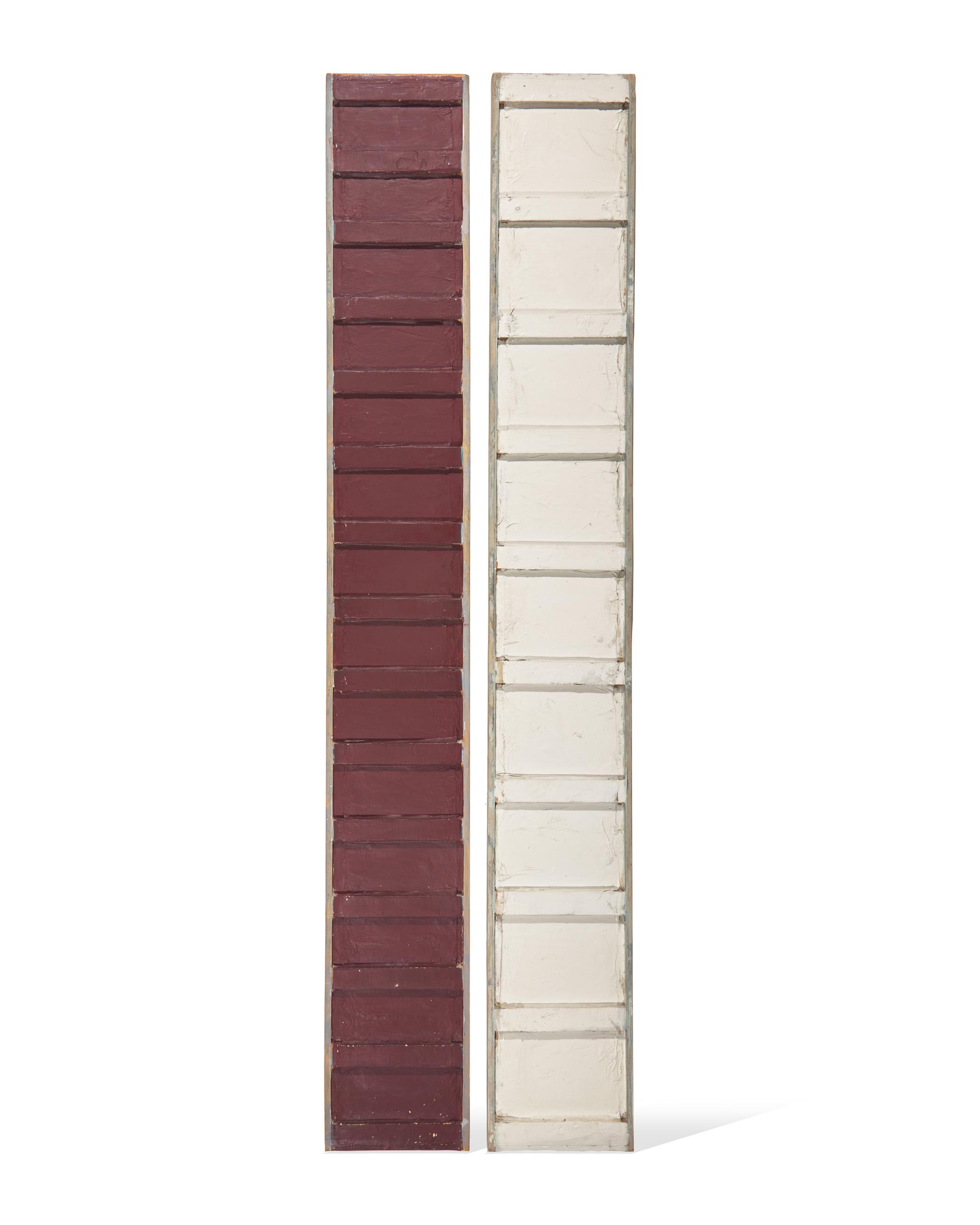 Plank (#3) and Plank (#7), a pair, circa 1970s