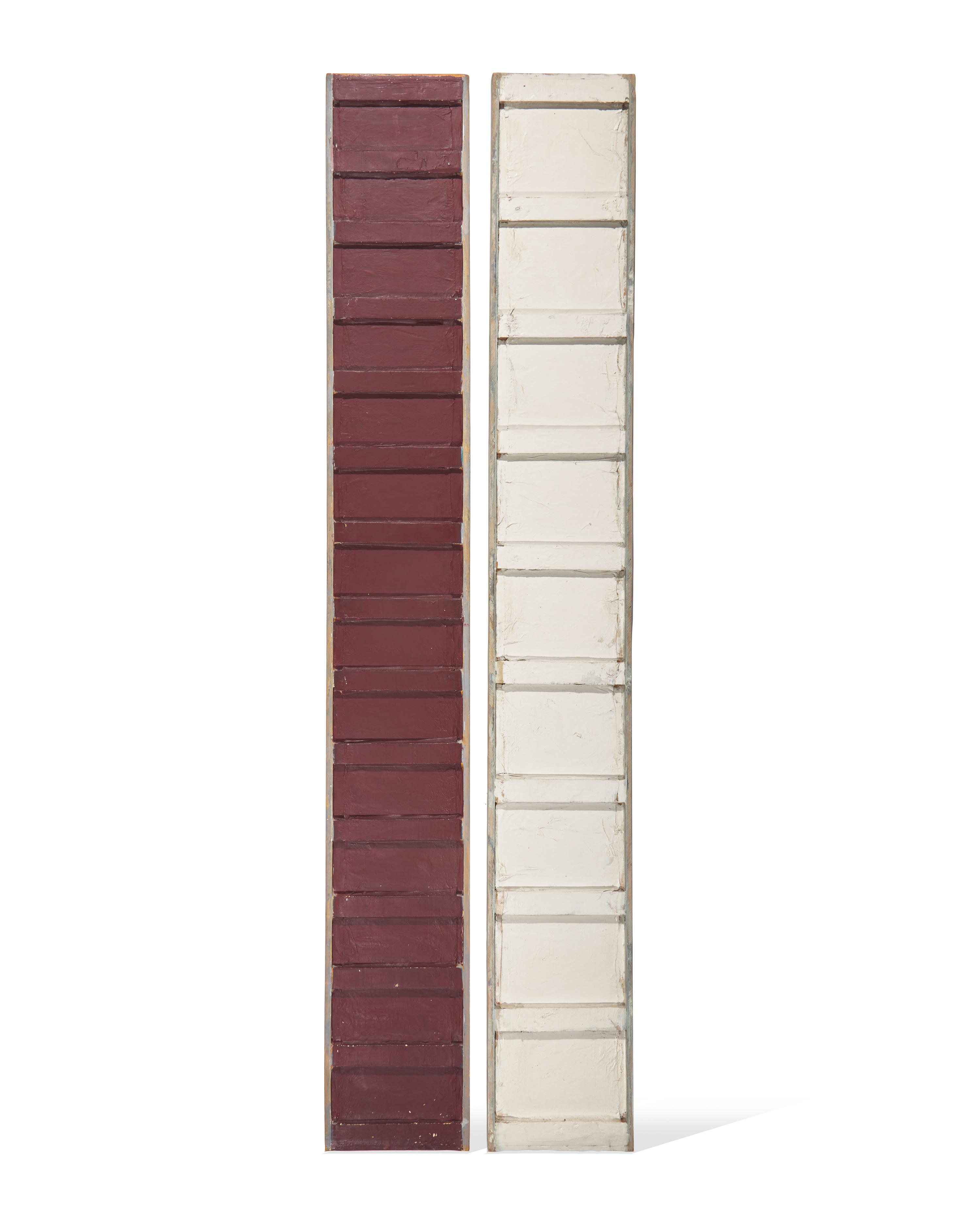 Plank (#3) and Plank (#7), a pair, circa 1970s