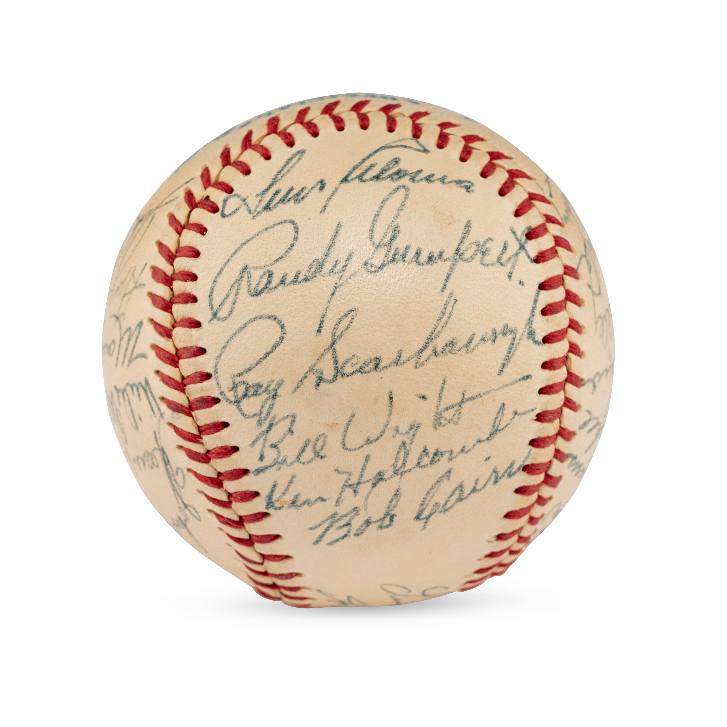 A 1950 Chicago White Sox Team Signed Autograph Baseball