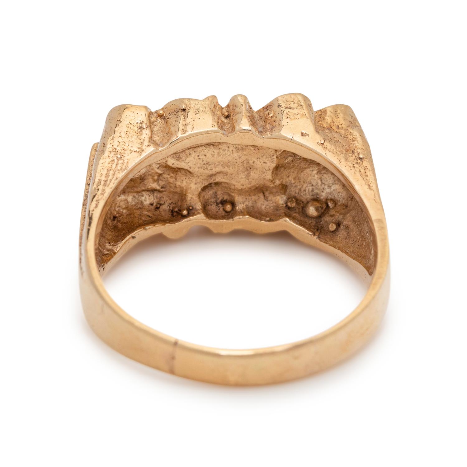 YELLOW GOLD RING