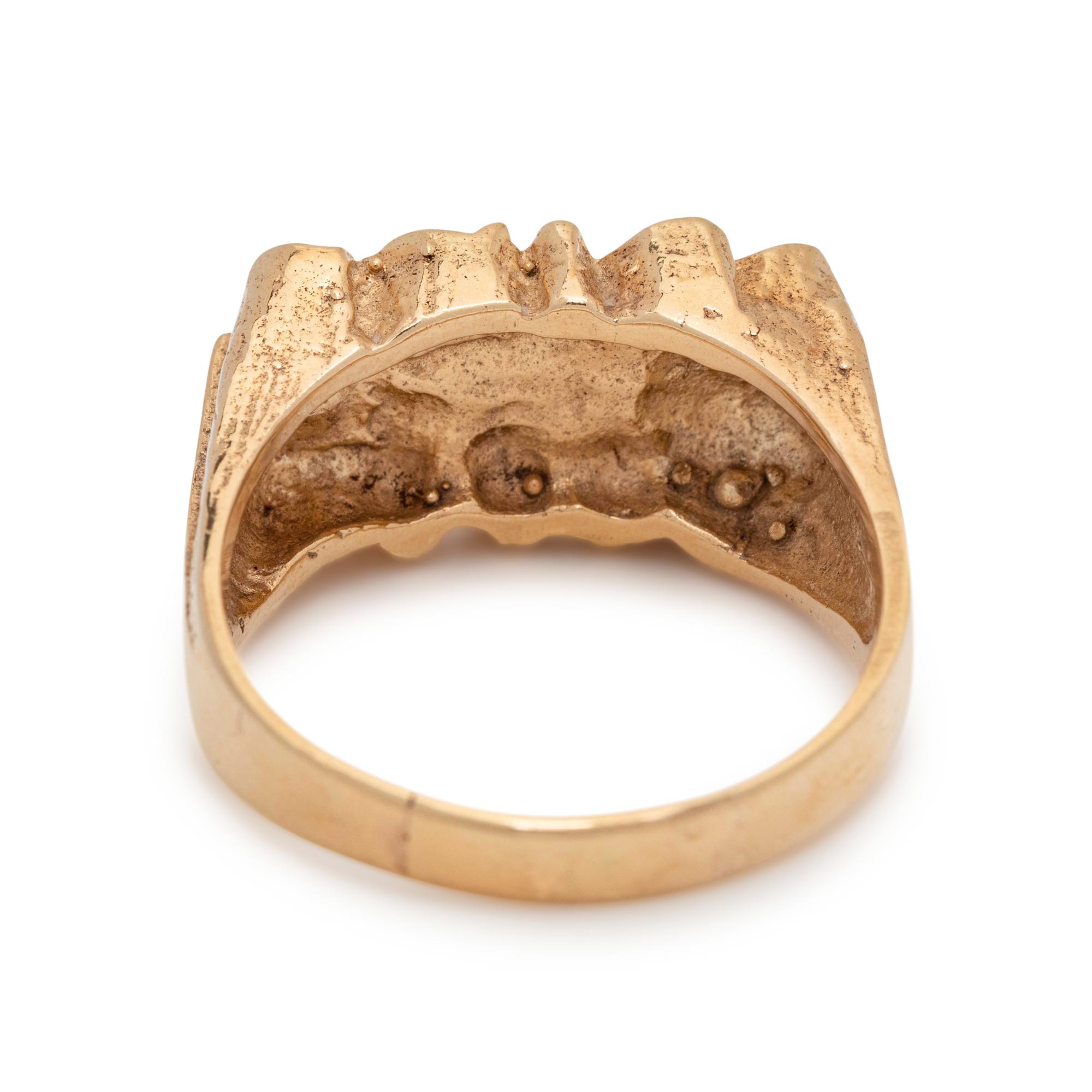 YELLOW GOLD RING