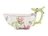 An Italian Soft-Paste Porcelain Sauce Boat