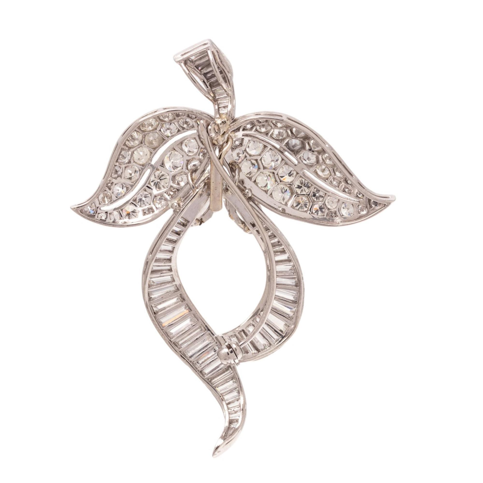 DIAMOND PENDANT/BROOCH