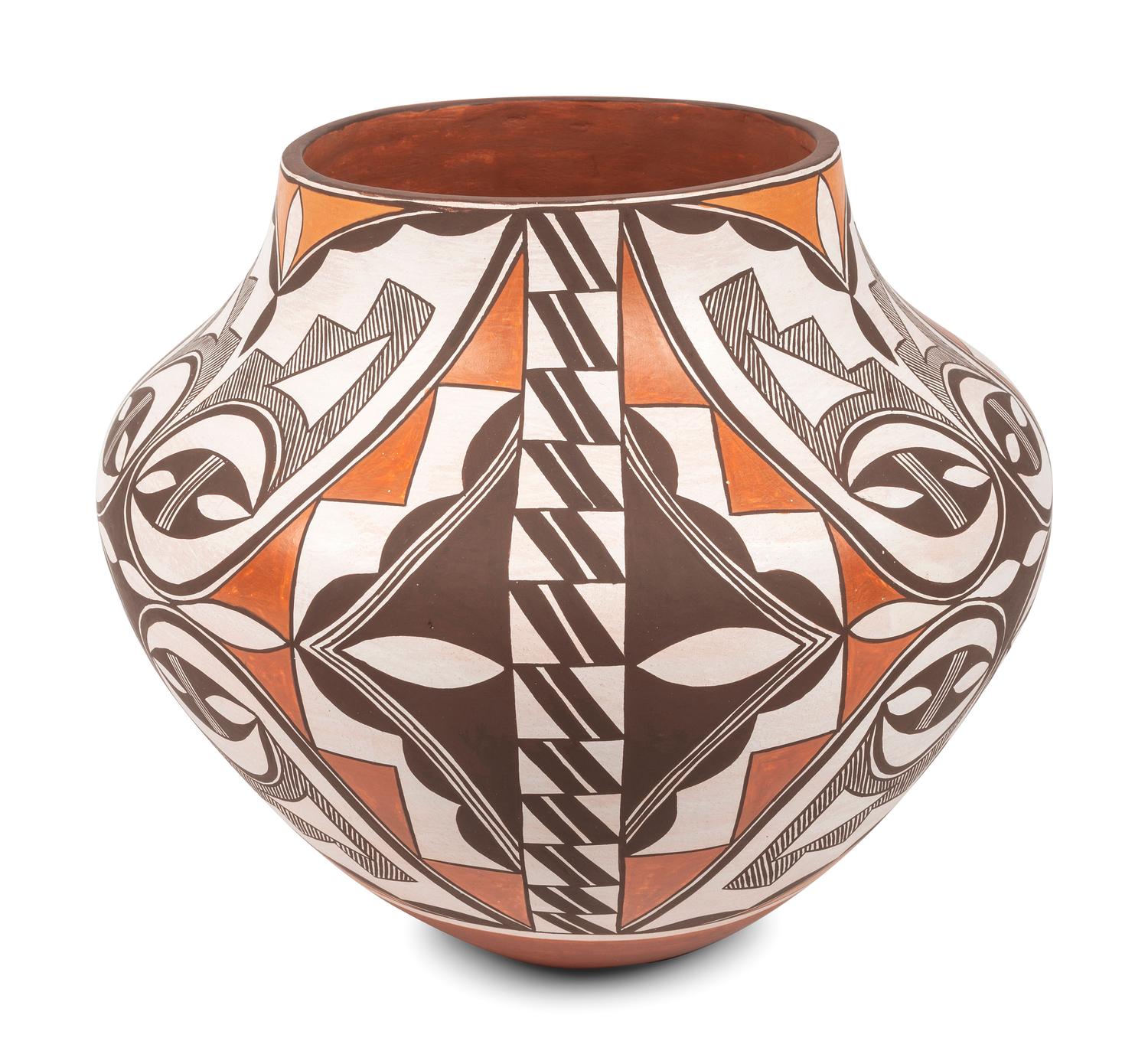 Polychrome Pottery Jar