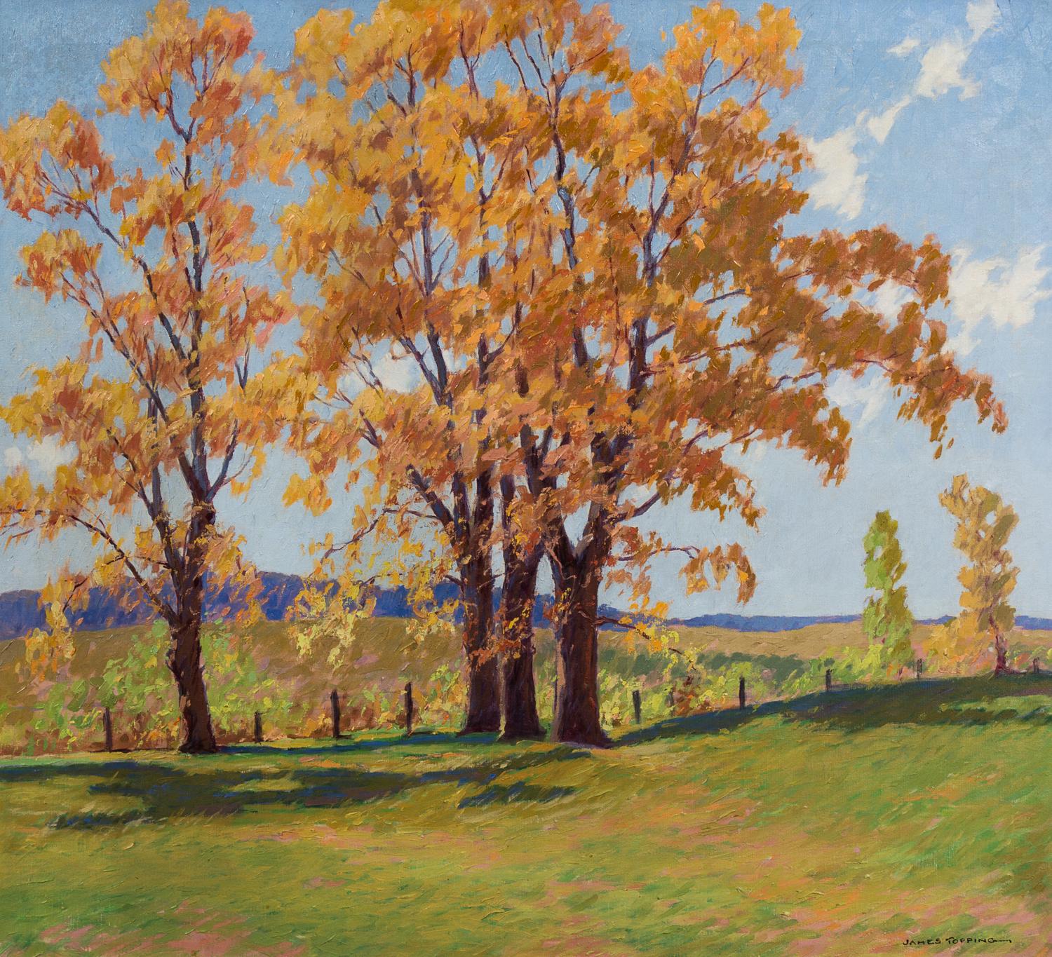 James Topping, (American, 1879–1949), Autumn Sunlight