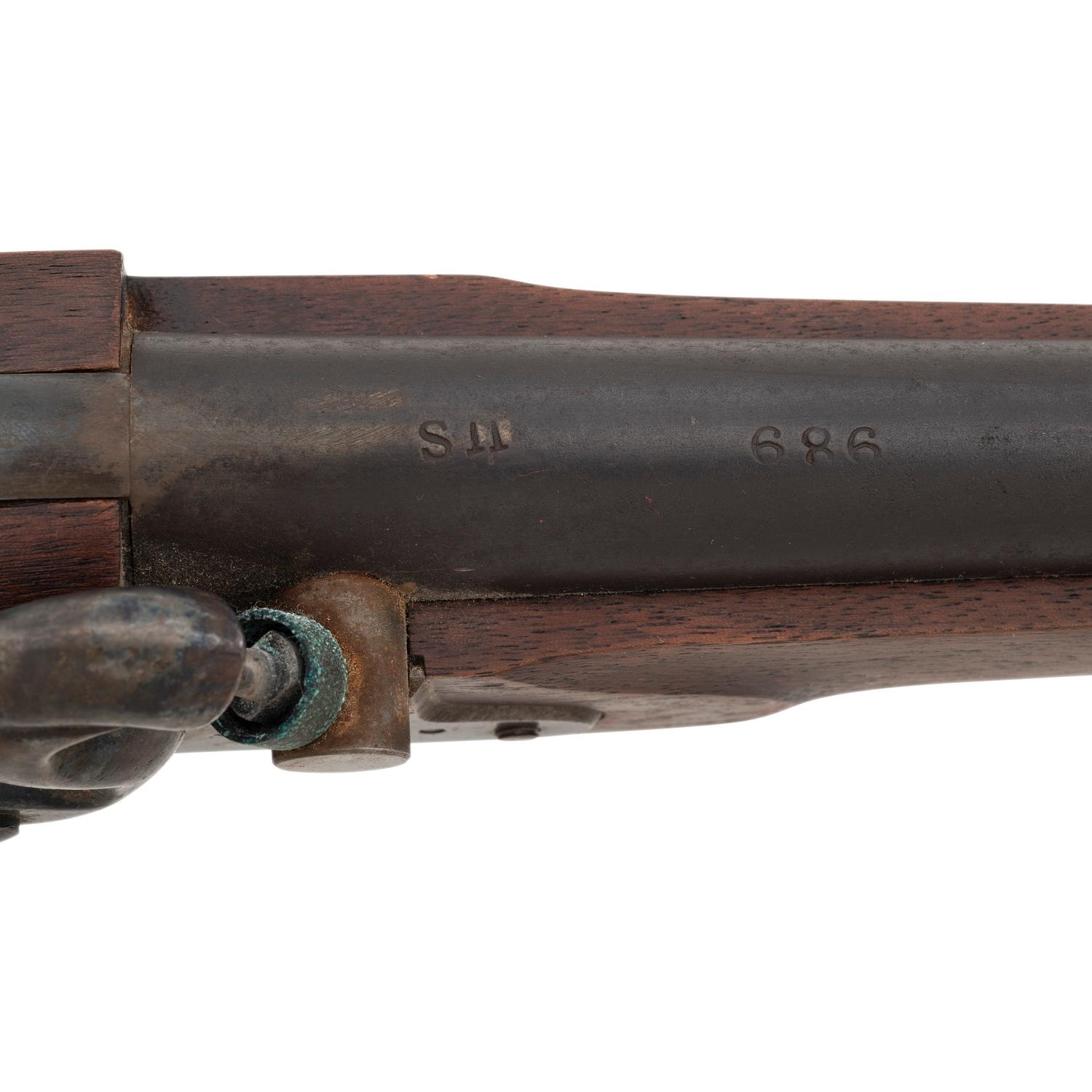 Percussion Target Rifle with US-Marked Barrel