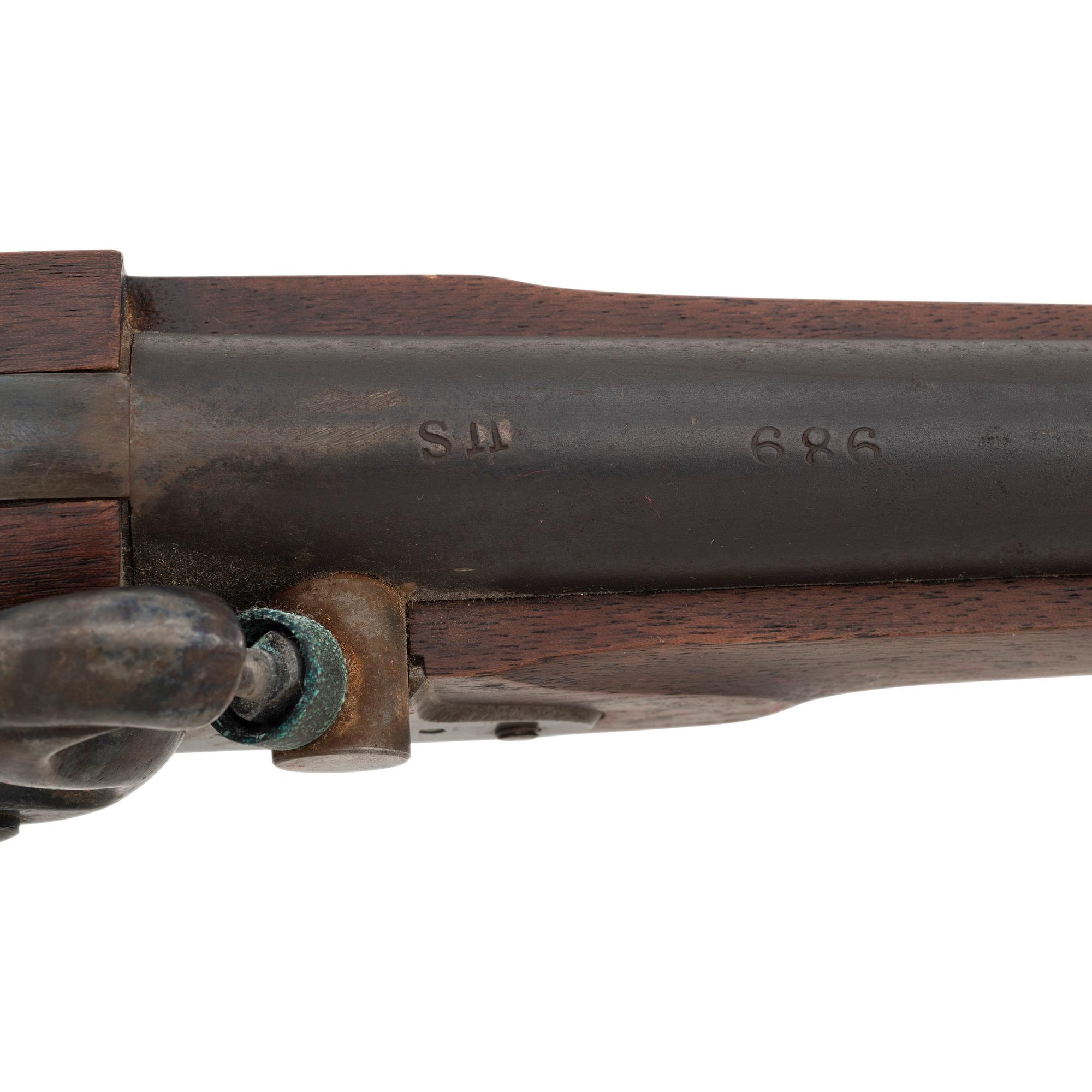 Percussion Target Rifle with US-Marked Barrel