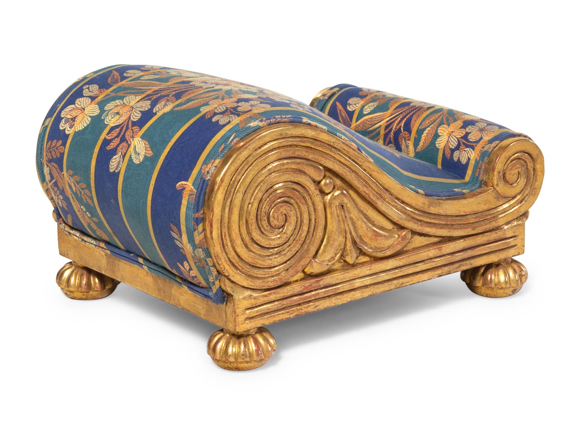 A Regency Giltwood Footstool